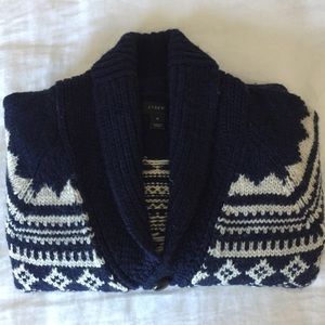 J.Crew fair isle cardigan sweater